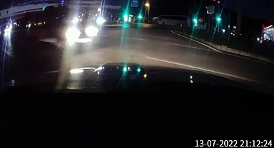 Sürücü Facianın Eşiğinden Döndü