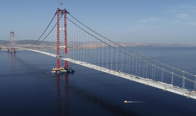 1915 Çanakkale Köprüsü'nün Yapımını ve İşletmesini Üstlenen Şirketler Ödüllendirildi