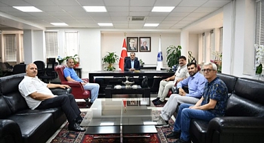 BİMUD’dan Rektör Al'a Hayırlı Olsun Ziyareti