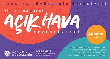 Büyükşehir Belediyesi Açık Hava Etkinlikleri Başlıyor