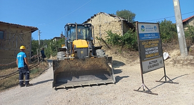 Büyükşehir Çamlık Mahallesi’nde Çalışmalarını Sürdürüyor
