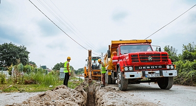 Büyükşehir'den Erenler Kamışlı Mahallesi'ne Yeni İçmesuyu Hattı