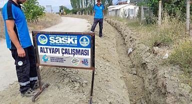 Büyükşehir'den Geyve Ahibaba'ya 500 Metrelik Yeni İçmesuyu Hattı