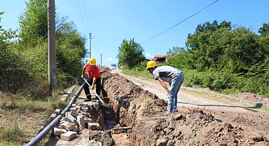 Büyükşehir'den Göktepe Mahallesi'ne Bin 600 Metrelik İçmesuyu Hattı