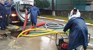 Büyükşehir Şiddetli Yağışa Karşı Teyakkuzda