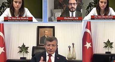 Davutoğlu, FETÖ'cü Firari Ebubekir Işık'ın Yayınına Katıldı