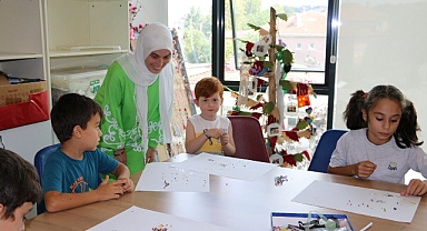 Minik Öğrencilere El Sanatları Eğitimi Verildi