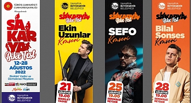 Sakarya'da Ağustos Dolu Dolu Geçecek