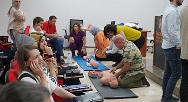 SUBÜ'de Personellere İlk Yardım Eğitimi Verildi