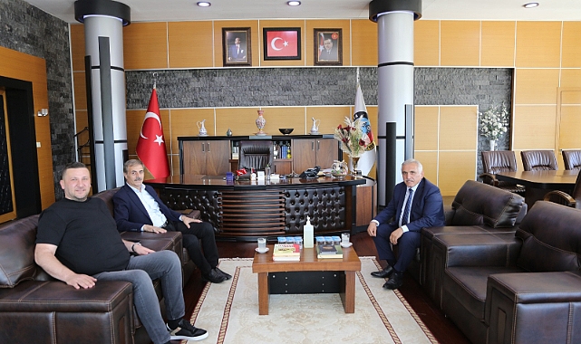 Ali İnci Başkan Alemdar'ı Ziyaret Etti