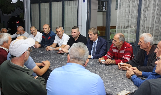Başkan Alemdar Kuruçeşme ve Selahiye Mahallelerinde Vatandaşlarla Buluştu