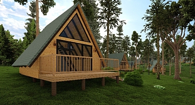 Başkan Yüce Açıkladı: İl Ormanı Tabiat Parkının İçine Modern Mimariye Sahip 10 Bungalov Yapılacak