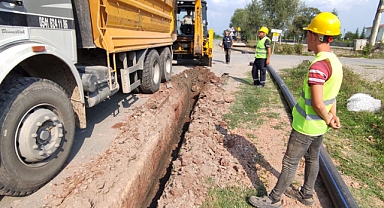 Büyükşehir'den 5 Mahalleye Yeni İçmesuyu Hattı