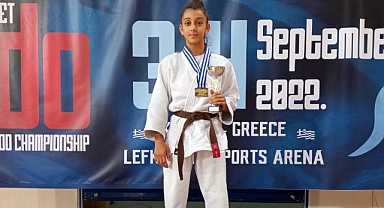 Büyükşehir'in Sporcusu Ezgi Topçu Balkan Şampiyonu Oldu