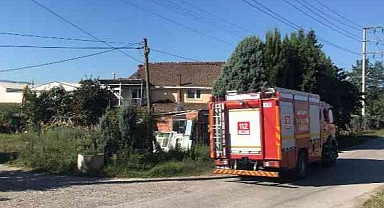 Erenler'de Panik Anları: Doğalgaz Borusu Patladı