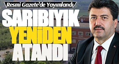 Rektör Sarıbıyık Yeniden Atandı