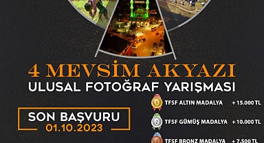  “4 Mevsim Akyazı’da Yaşam” Fotoğraf Yarışması Başladı