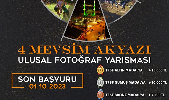 “4 Mevsim Akyazı’da Yaşam” Fotoğraf Yarışması Başladı