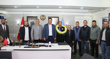 Başkan Soykan Şampiyon Sporcu'yu Misafir Etti