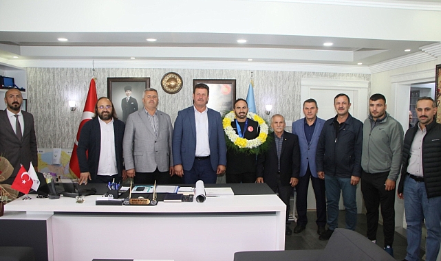 Başkan Soykan Şampiyon Sporcu'yu Misafir Etti