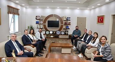 Başkan Yüce Baro Başkanı Yıldız'ı Ziyaret Etti