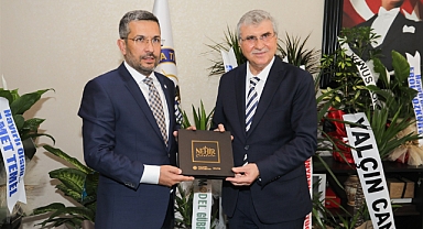 Başkan Yüce'den SATSO Meclis Başkanı Ercan'a Ziyaret