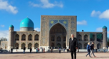 Başkan Yüce Özbekistan'ın Semerkant Şehrinde Bir Dizi Ziyaretlerde Bulundu