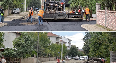 Bir Sokak Daha Sıcak Asfaltla Buluştu