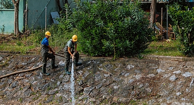 Çark Deresi Temizleniyor