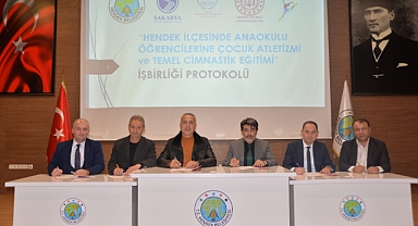 Çocuk Atletizmi ve Temel Jimnastik Eğitimi Protokolü İmzalandı