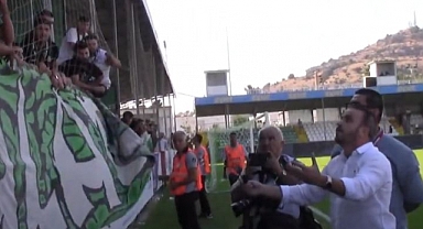 Cumhur Genç Taraftarlara Tepki Göterdi