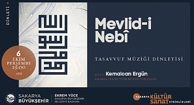 Kültür Etkinlikleri Tasavvuf Müziği Dinletisi İle Devam Edecek
