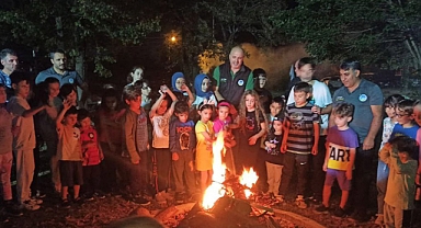 Macera Park’ta Baba-Çocuk Kampı Dolu Dolu Geçti