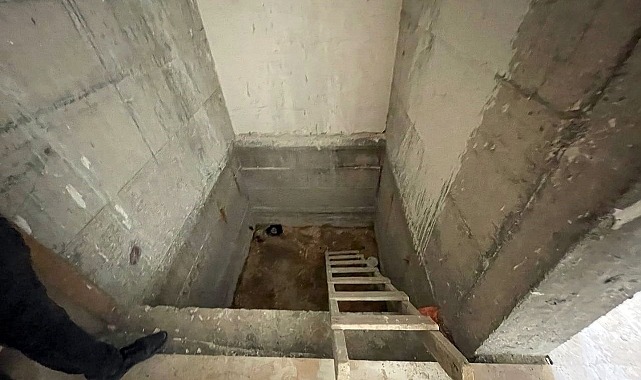 Müteahhit Asansör Boşluğuna Düştü