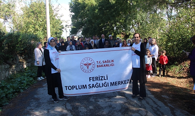 Sağlıklı Yaşam İçin Yürüdüler