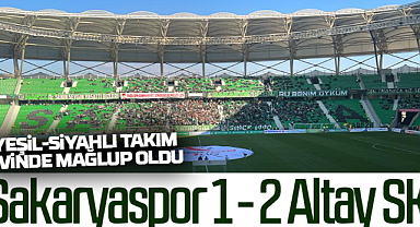 Yeşil - Siyahlı Takım Evinde Mağlup Oldu: 1-2