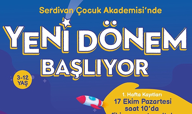Serdivan Çocuk Akademisi Başlıyor