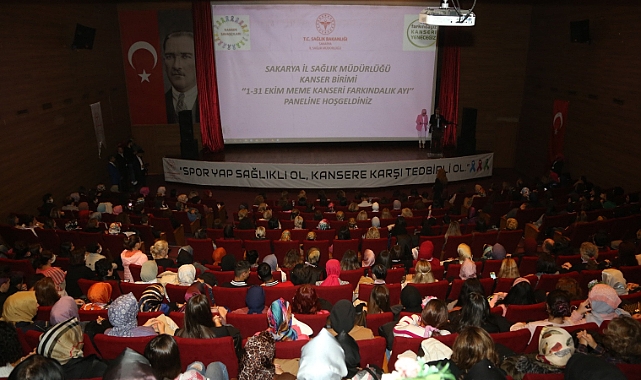 Serdivan’da Meme Kanseri Farkındalık Semineri Gerçekleşti