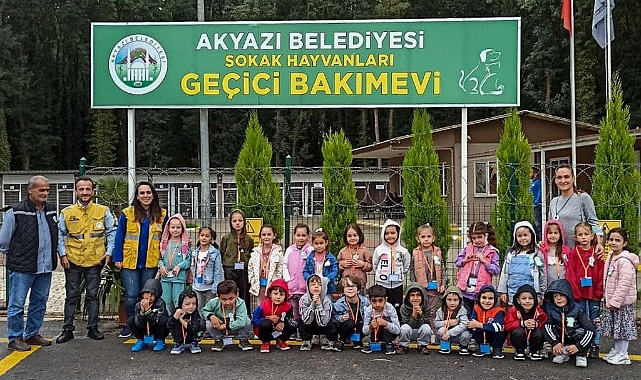 Sokak Hayvanları Bakımevi Minikleri Misafir Etti