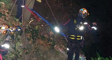 Yaşlı Kadın Uçurumdan Yuvarlandı!