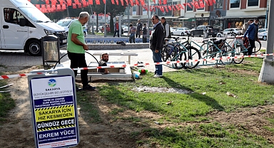 Atatürk Bulvarı'nda Yoğun Çalışma