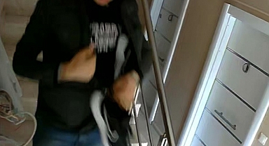 Ayakkabı Hırsızı Kameradan Kaçamadı