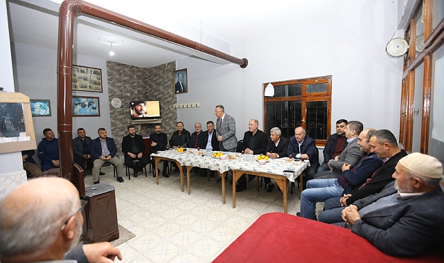 Başkan Işıksu Büyük Hataplı Sakinleriyle Bir Araya Geldi