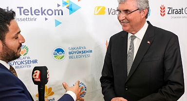 Başkan Yüce Sakarya'daki Çalışmaları A Haber'e Anlattı