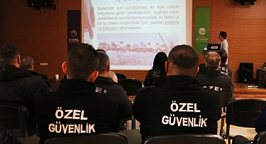 Büyükşehir Özel Güvenlik Görevlilerine Eğitim Verdi