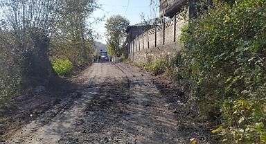 Hendek Güldibi Mahallesi'nde Parke Yol Çalışması Başladı