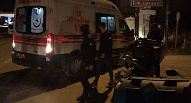 Minibüs İle Motosiklet Çarpıştı! Feci Kaza Kamerada