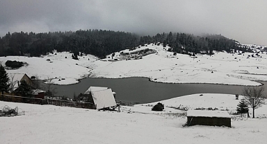 Sakarya'ya İlk Kar Yağdı