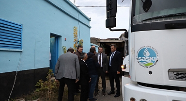 SASKİ Heyeti O İlçedeki Sorunu Çözmek İçin Bir Araya Geldi