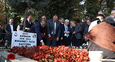 Şehit Kaymakam Safitürk Dualarla Anıldı